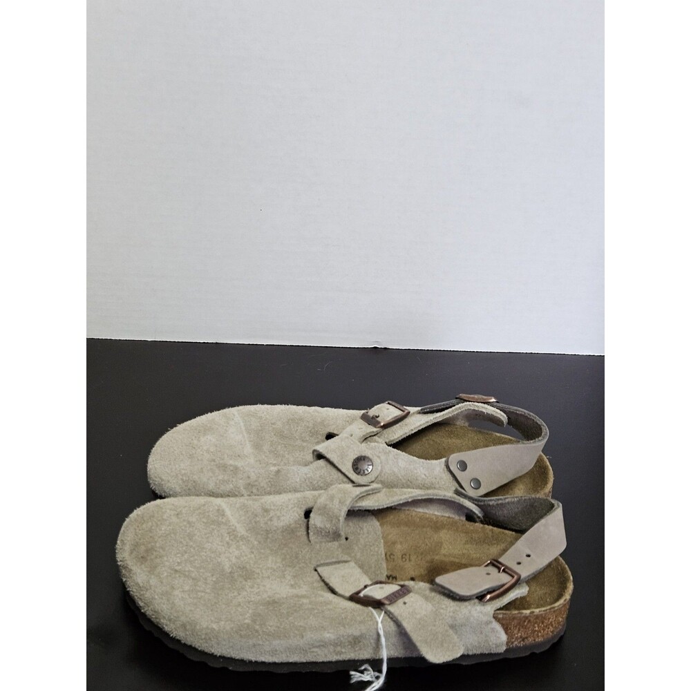 Birkenstock Boston Clog, Size 7 - Taupe